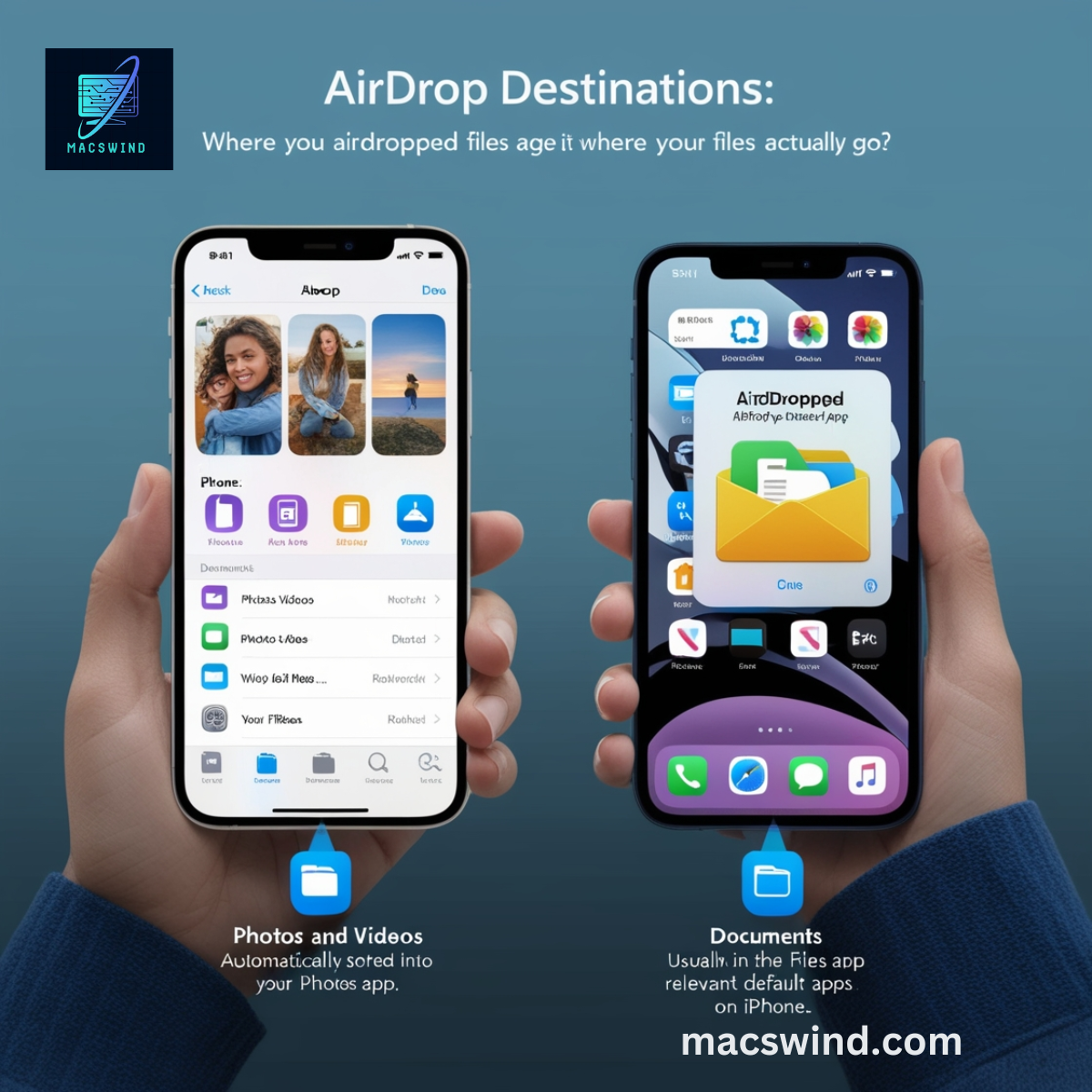 AirDrop Destinations