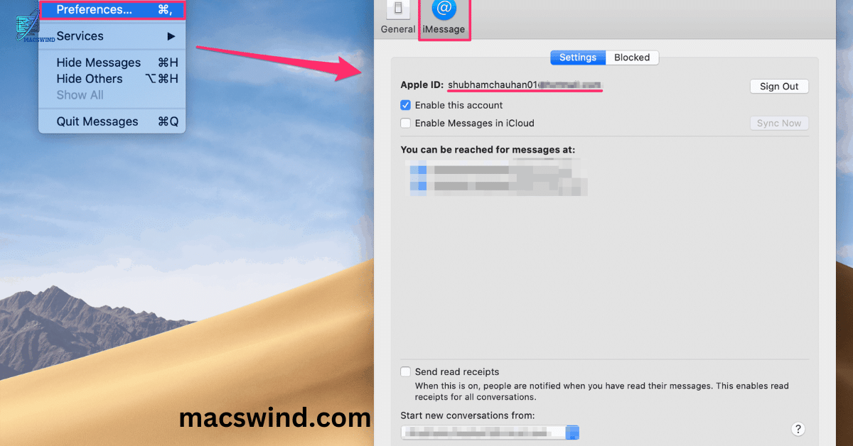 How to Disable iMessage on Mac completely