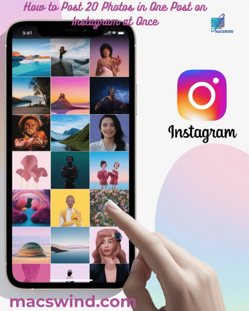 How to Post 20 Photos in One Post on Instagram at Once