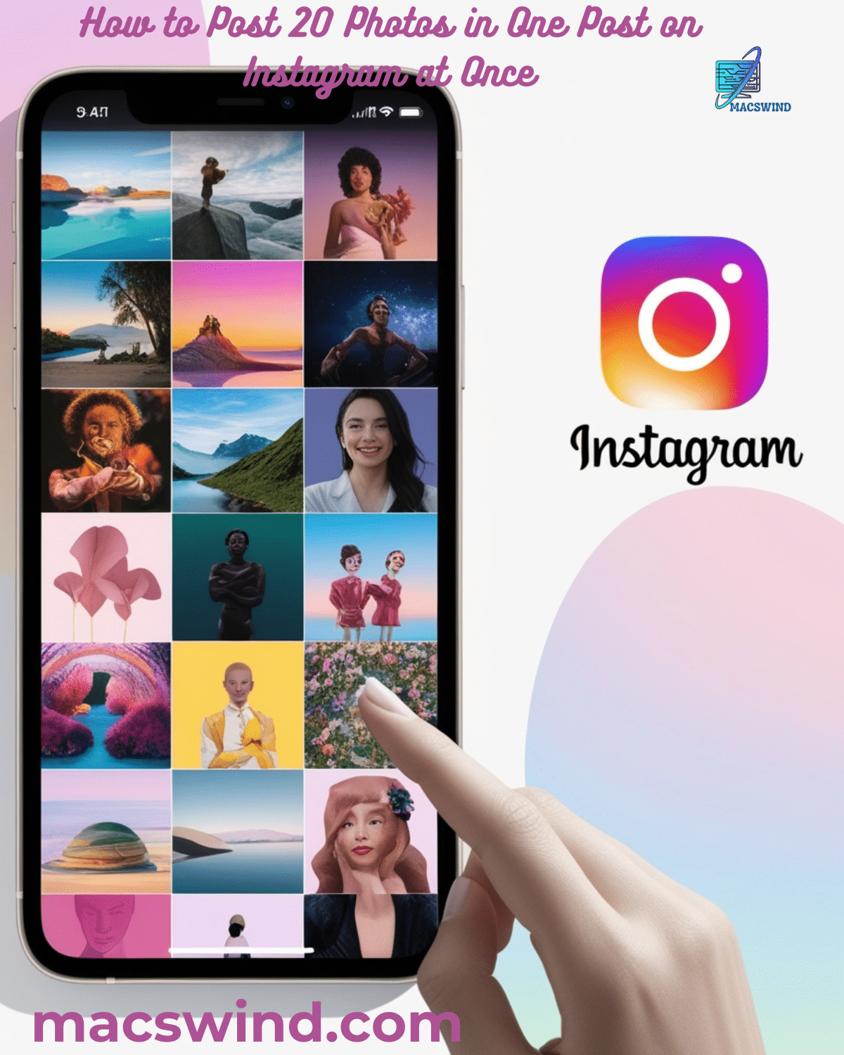 How to Post 20 Photos in One Post on Instagram at Once