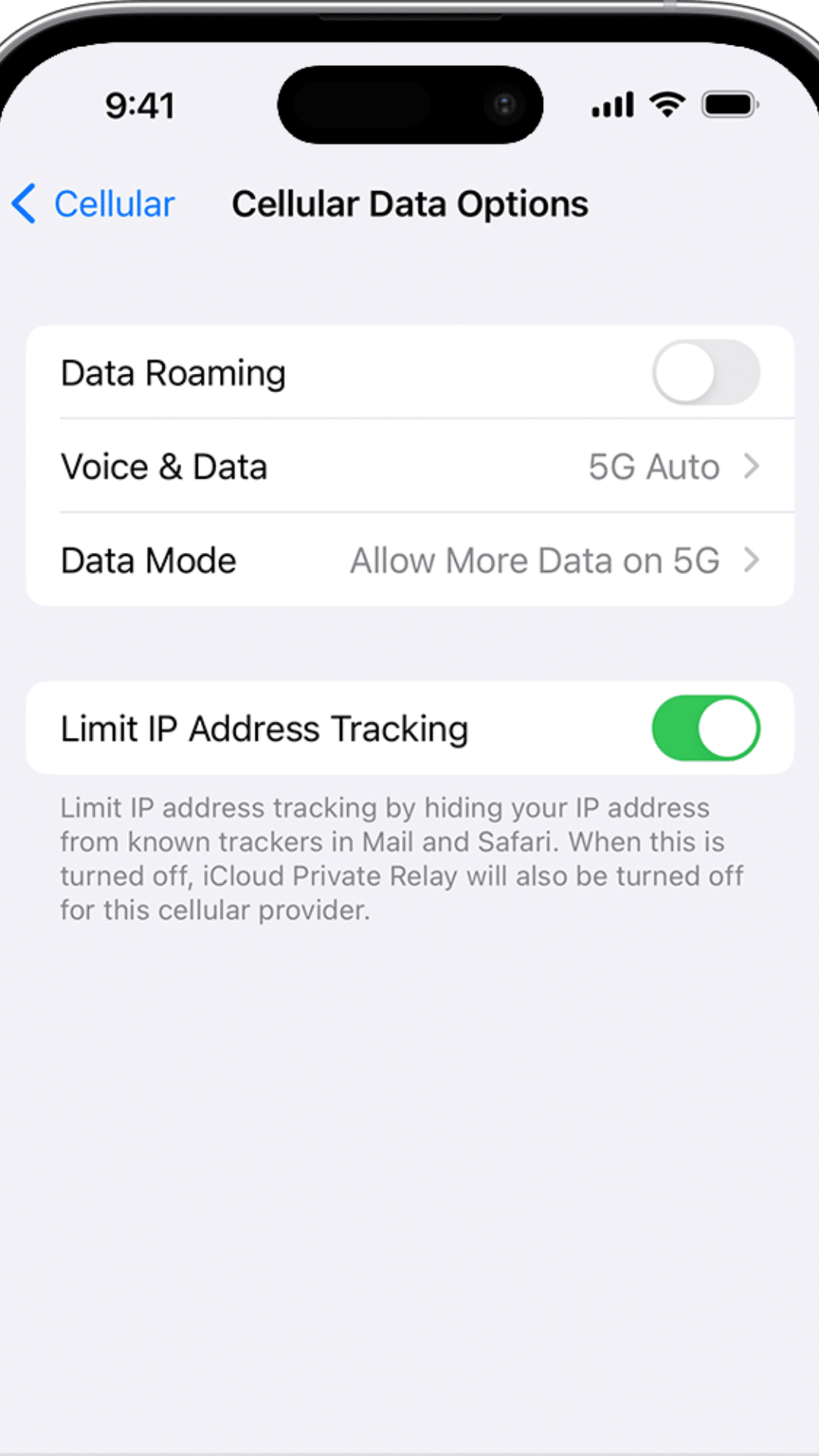 How to Turn Off Limit IP Address Tracking