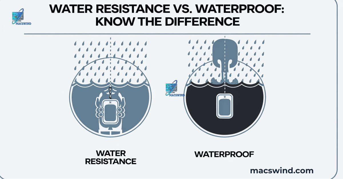 Water Resistance vs. Waterproof: Know the Difference