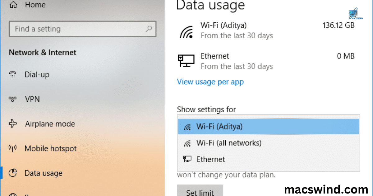 Remove Hotspot Data Usage Limit