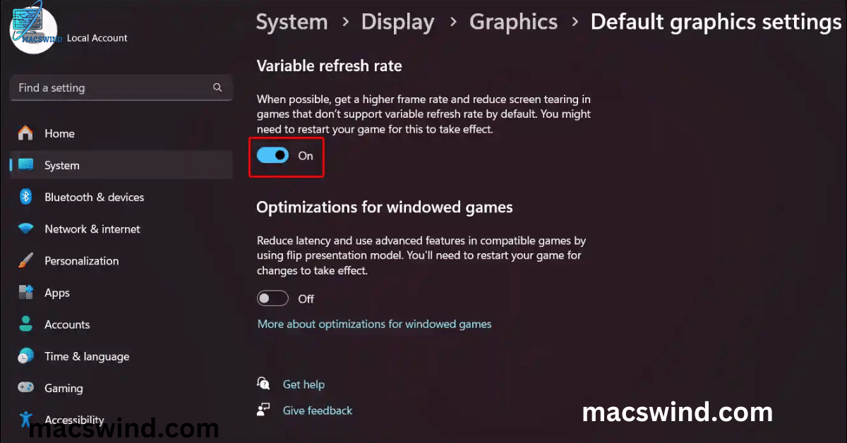 system display graphics