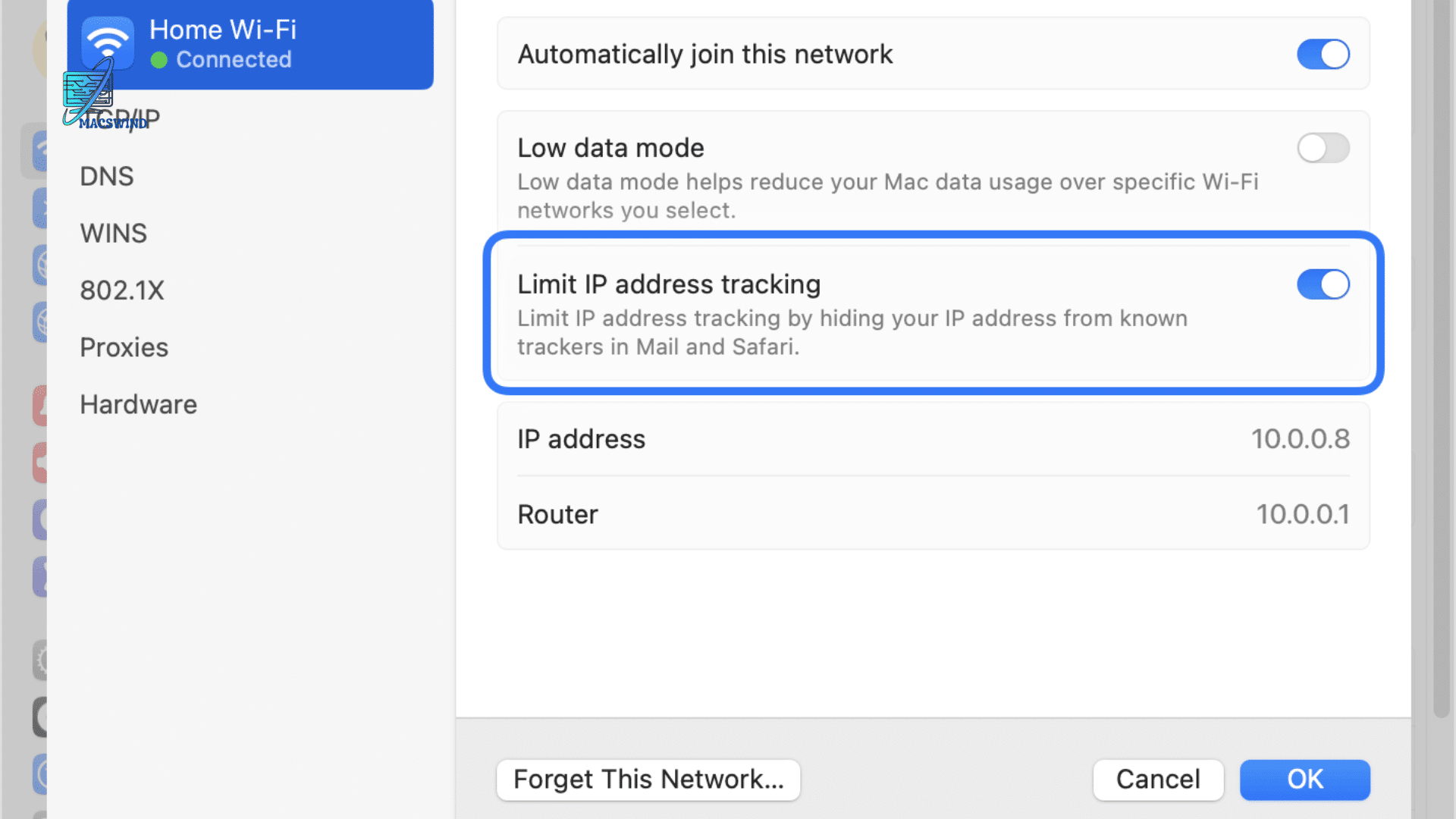 How to Turn Off Limit IP Address Tracking