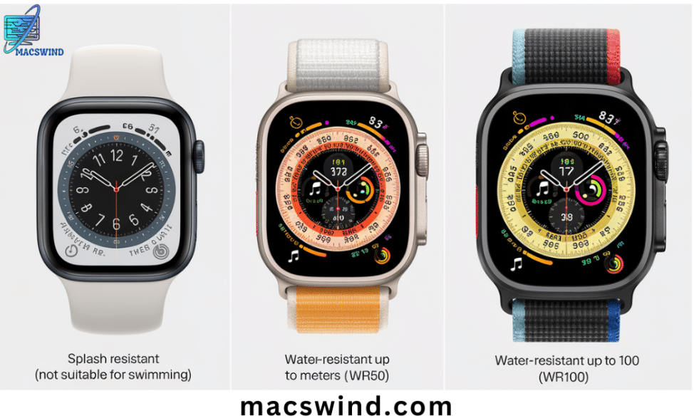 Apple Watch Models and Water Resistance Ratings