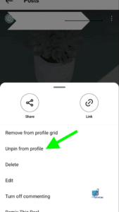 How to Unpin Instagram Reels From Your Profile