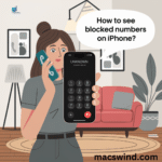 how to see blocked numbers on iphone