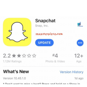 Update the Snapchat App